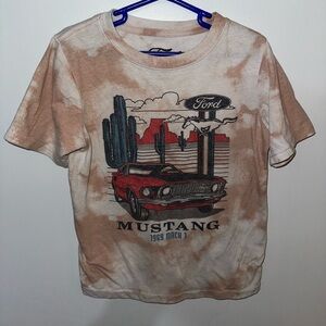 Ford mustang girls size 7  t-shirt